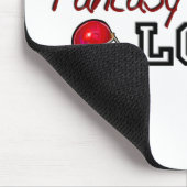 ファンタジーのフットボールの敗者 マウスパッド (コーナー)