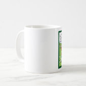 ファンタジーのフットボールの漫画 コーヒーマグカップ (正面左)