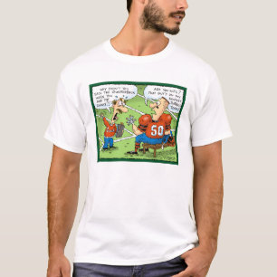 ファンタジーのフットボールの漫画 Tシャツ