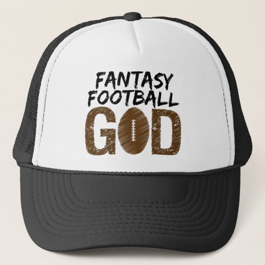 ファンタジーのフットボールの神 キャップ (正面)