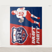 ファンタジーのフットボールの草案のパーティー タペストリー (正面)