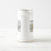 ファンタジーのフットボールの草案の作戦 ビールジョッキ (中央)