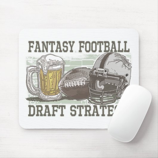 ファンタジーのフットボールの草案の作戦 マウスパッド (マウス)