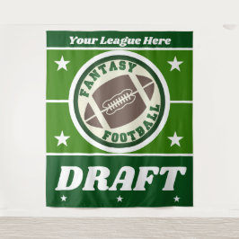 ファンタジーのフットボールの草案 タペストリー