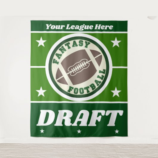 ファンタジーのフットボールの草案 タペストリー (正面)