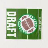 ファンタジーのフットボールの草案 タペストリー (正面(横))