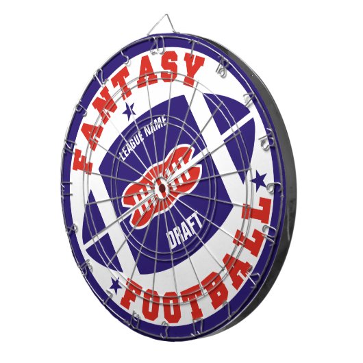 ファンタジーのフットボールの草案 ダーツボード (正面右)