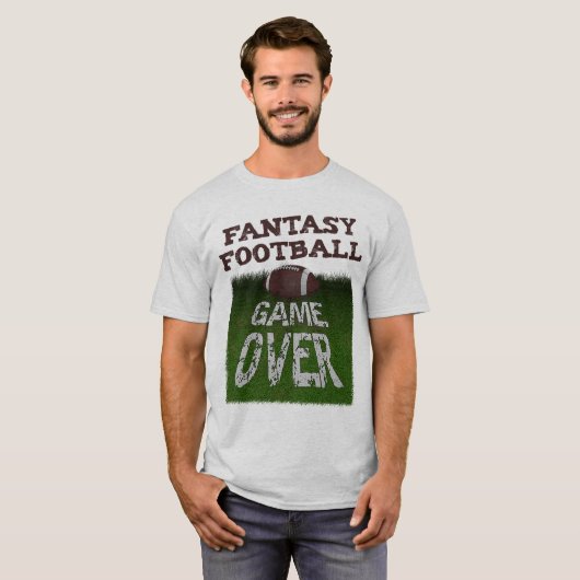 ファンタジーのフットボールの試合 Tシャツ (正面フル)