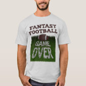 ファンタジーのフットボールの試合 Tシャツ (正面)