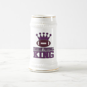 ファンタジーのフットボール王 ビールジョッキ