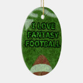 ファンタジーのフットボール セラミックオーナメント (右)