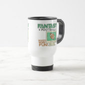 ファンタジーのフットボール トラベルマグ (正面右)