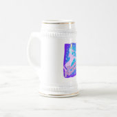 ファンタジーのフットボール ビールジョッキ (正面左)