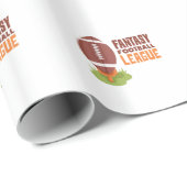 ファンタジーのフットボール ラッピングペーパー (ロールコーナー)