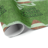 ファンタジーのフットボール ラッピングペーパー (ロールコーナー)