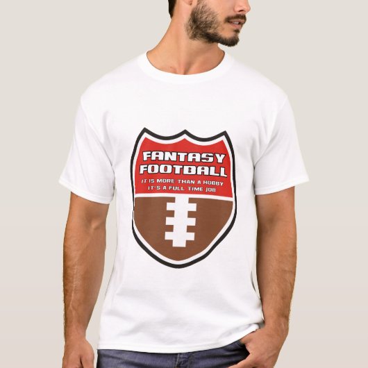 ファンタジーのフットボール Tシャツ (正面)