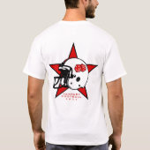 ファンタジーのフットボール Tシャツ (裏面)