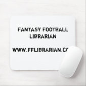 ファンタジーのフットボールLibrarianwww.fflibrarian.com マウスパッド (マウス)