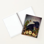 ファンタジーのフライトRaven Faery Art sketchbook ノートブック (内部)