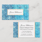 ファンタジーのフロリダの水生上品 名刺 (正面/裏面)