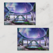 ファンタジーのプールの名刺 名刺 (正面/裏面)