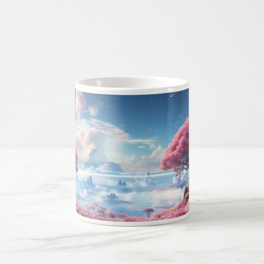 ファンタジーの世界 コーヒーマグカップ (中央)