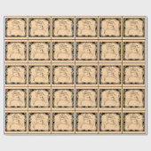 ファンタジーの世界: 中世城 ラッピングペーパー (フラット)