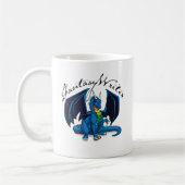 ファンタジーの作家 コーヒーマグカップ (左)