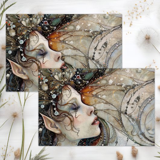 ファンタジーの切り離し 薄葉紙