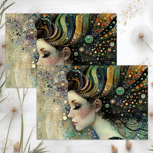 ファンタジーの切り離し 薄葉紙