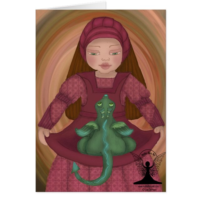 ファンタジーの創造物の神話上の妖精の芸術 (正面)