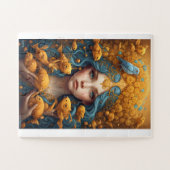 ファンタジーの国で愛らしいキャラクター ジグソーパズル (横)