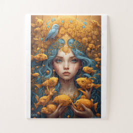 ファンタジーの国で愛らしいキャラクター ジグソーパズル