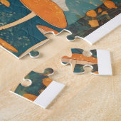 ファンタジーの国で愛らしい童話キャラクター ジグソーパズル (側面)