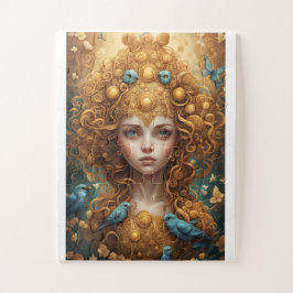 ファンタジーの国で愛らしい童話キャラクター ジグソーパズル