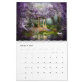 ファンタジーの場所の芸術のカレンダー2014年 カレンダー (1月 2027)