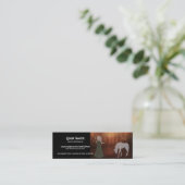 ファンタジーの夢のプロフィールカード スキニー名刺 (スタンド正面)