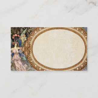 ファンタジーの妖精の名刺 名刺