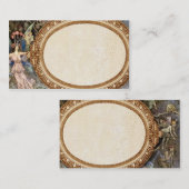 ファンタジーの妖精の名刺 名刺 (正面/裏面)