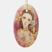 ファンタジーの妖精の芸術のオーナメント セラミックオーナメント (右)