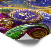 ファンタジーの宝石と宝石付き馬 ポスター (角)