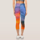 ファンタジーの山のポスター カプリレギンス (裏面)