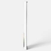 ファンタジーの戦士と赤目のディレウルフの抱擁 SAMSUNG GALAXYケース (左側面)