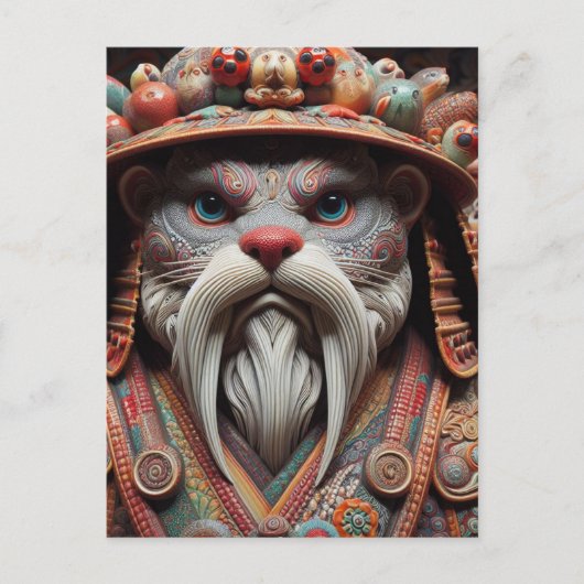 ファンタジーの戦士 ポストカード (正面)