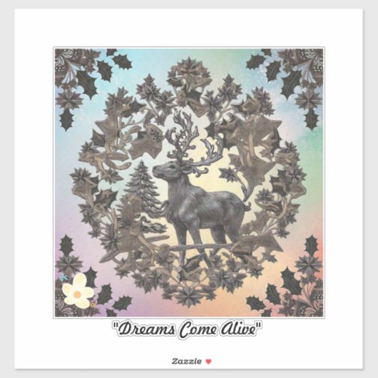 ファンタジーの挿絵 シール (シート)