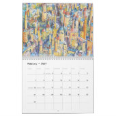 ファンタジーの景色 カレンダー (2月 2027)