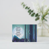 ファンタジーの月の名刺 名刺 (スタンド正面)