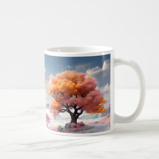 ファンタジーの木 コーヒーマグカップ (右)