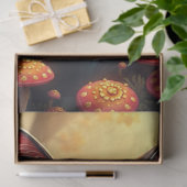 ファンタジーの森の黒猫 薄葉紙 (ギフト)