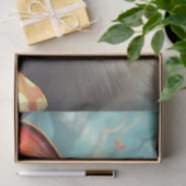 ファンタジーの森カラフル猫 薄葉紙 (ギフト)